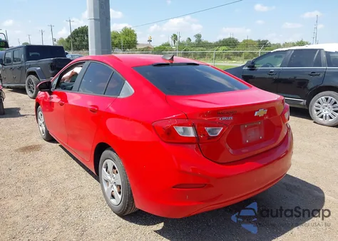 2018 Chevrolet Cruze Ls Auto из США, поврежденный, VIN 1G1BC5SM0J7101702